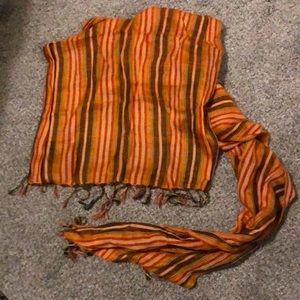 Orange Scarf